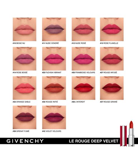 le rouge deep velvet givenchy|givenchy le rouge deep velvet.